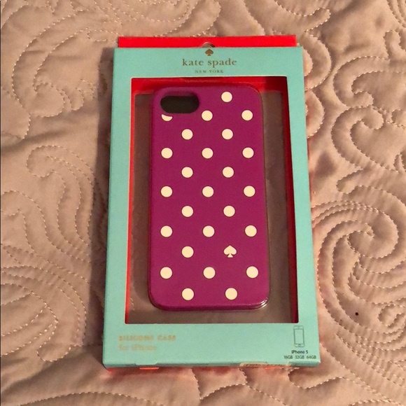 kate spade Accessories - Kate Spade Silicone Case iphone5